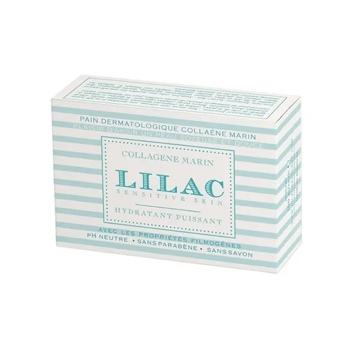 LILAC Zpevňující mycí kostka s mořským kolagenem 100 g