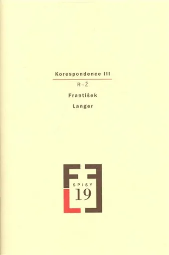 Korespondence III - František Langer