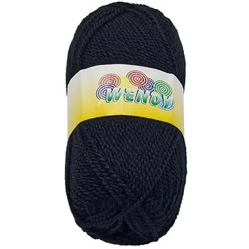 Bellatex příze Wendy 100g - 217 černá (9440)