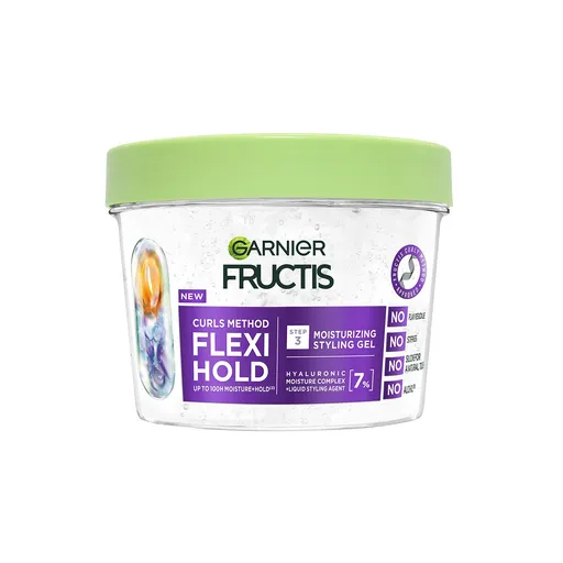 Garnier Hydratační stylingový gel Curls Method Flexi Hold 370 ml
