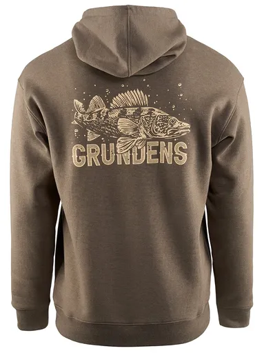 Grundéns mikina king of the lakes hoodie otter heater - xxxl