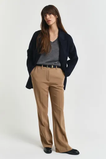 KALHOTY GANT SLIM FLARE SLACK WARM KHAKI