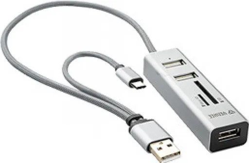 YHC 103SR USB C OTG HUB+čtečka YENKEE