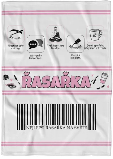 Deka Řasařka 100% (Podšití beránkem: NE)