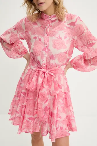 Šaty s hedvábím Answear.LAB