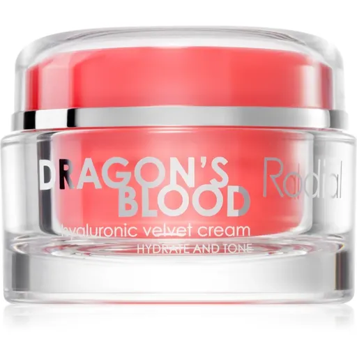 Rodial Dragon's Blood Velvet Cream pleťový krém s kyselinou hyaluronovou pro suchou pleť 50 ml