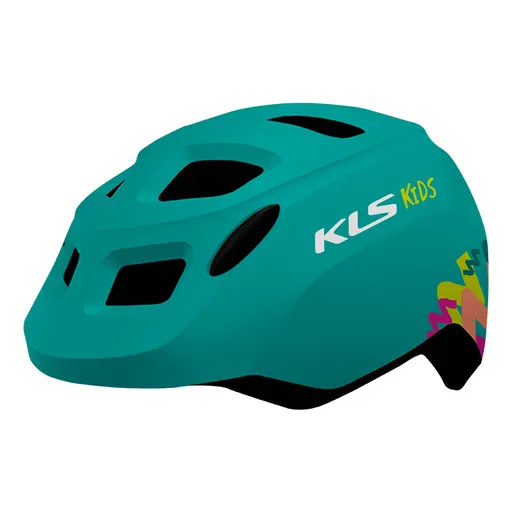 Dětská cyklo přilba Kellys Zigzag 022 Turquoise S (50-55)