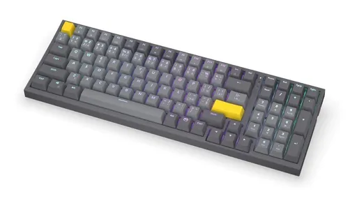 Endorfy herní klávesnice Celeris 1800, bezdrátová, yellow switch, mechanická, CZ layout, RGB