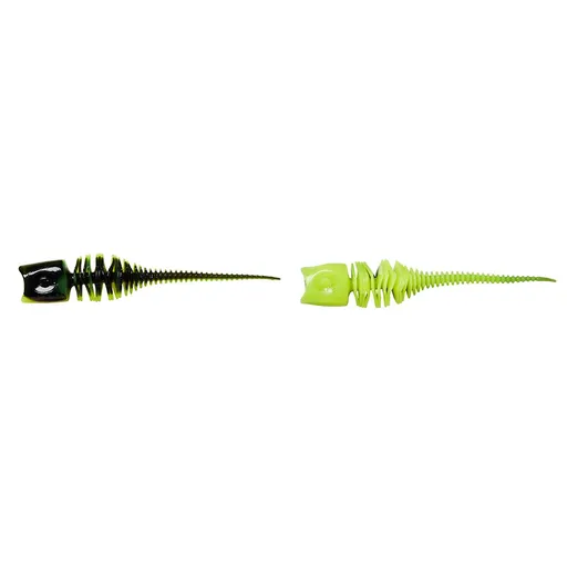 DAM Gumová Nástraha Effzett Garlic Trout 6cm 10ks - UV Yellow/Black,DAM Gumová Nástraha Effzett Garlic Trout 6cm 10ks - UV Yellow/Black