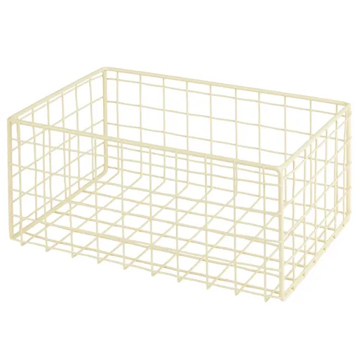 DEPOSIT Úložný kovový koš 26 x 17 cm - žlutá