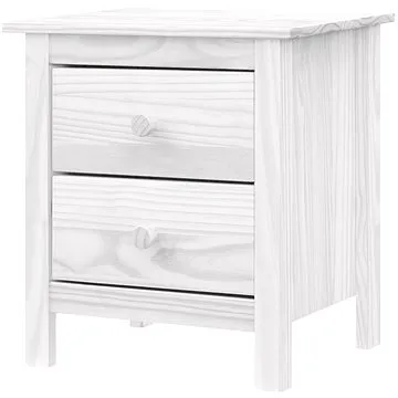 IDEA nábytek noční stolek torino bílý-2 (8099B)