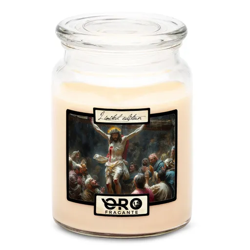 Svíčka Ukřižování (Vůně svíčky: Vanilka)