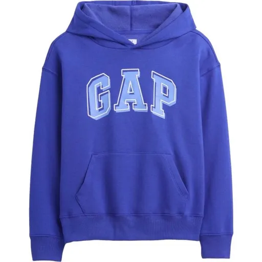 GAP V-FA FASH LOGO PO Chlapecká mikina, modrá, velikost