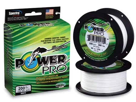 Power pro splétaná šňůra white 135 m - průměr 0,15 mm nosnost 9 kg