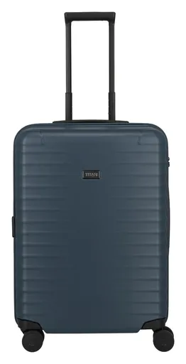 Střední skořepinový kufr Titan Upgrade M Midnight blue