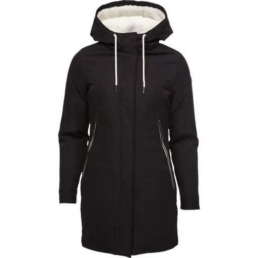 LOAP NABELLA Dámský kabát, černá, velikost
