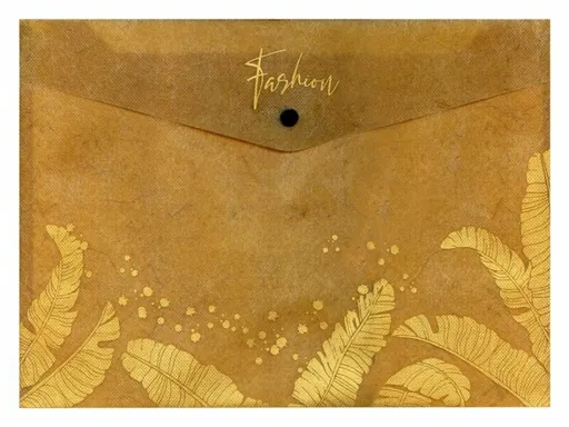 Složka M druk A5 PP potisk LUX mix č.5 fashion hnědozlaté