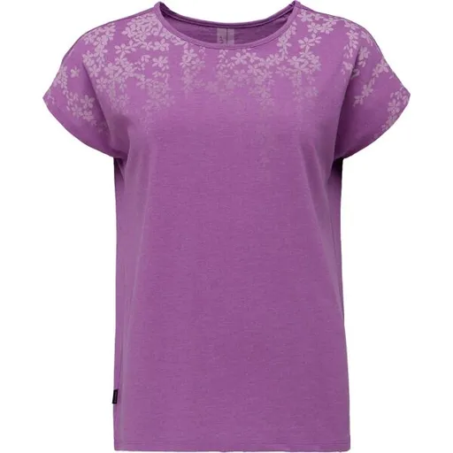 LOAP AUKENA Dámské tričko, fialová, velikost