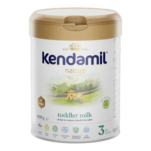 Kendamil 3 Nature Kojenecké pokračovací mléko HMO+ 800 g