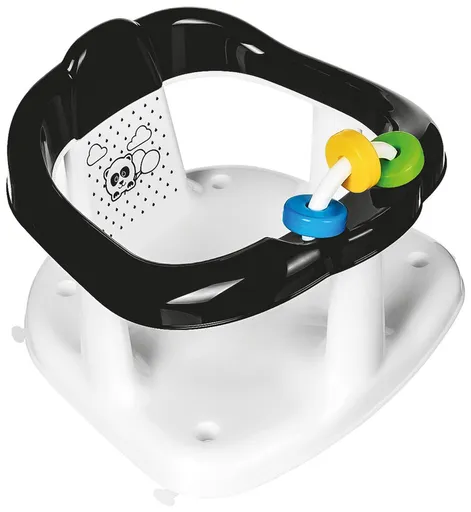 MALTEX Sedadlo do vany s hračkami Panda - White/Black