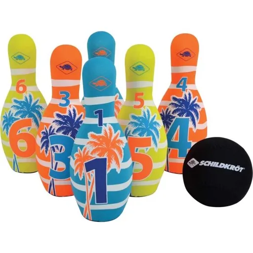 SCHILDKRÖT NEOPREN SKITTLES Bowlingový set, mix, velikost