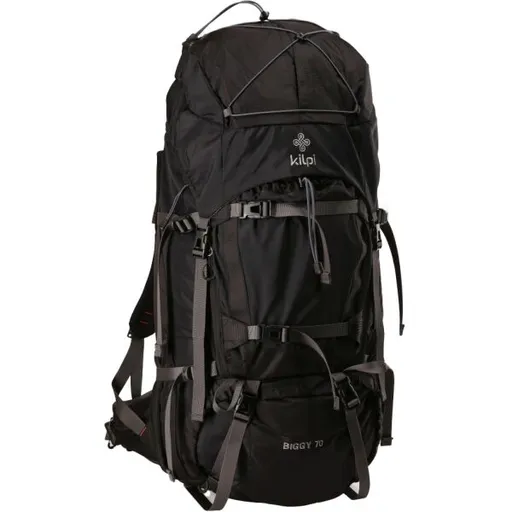 KILPI BIGGY 70 Turistický batoh, černá, velikost