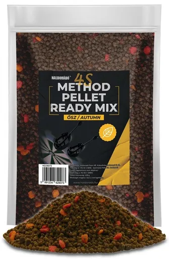 Haldorádó pelety 4s method pellet ready mix 600 g 2-4 mm - podzim