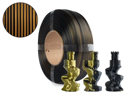 Spectrum 81418 ReFill filament, PLA Magic SILK, 1kg, 1.75mm, SOLAR ECLIPSE