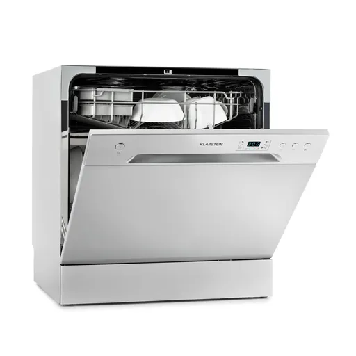 Klarstein Amazonia 8, myčka nádobí, 1620 W, energetická třída F, 8 sad nádobí, 49 dB, AquaStop