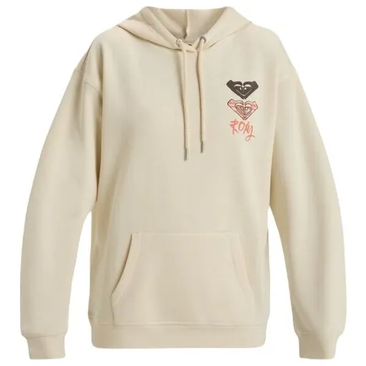 Roxy SURF STOKED BRUSHED A Dámská mikina, béžová, velikost