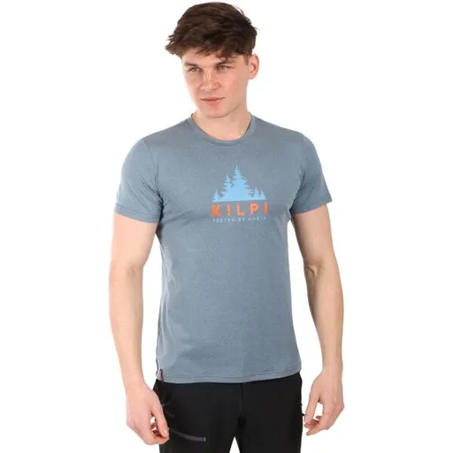 KILPI LISMAIN Pánské funkční tričko, modrá, velikost