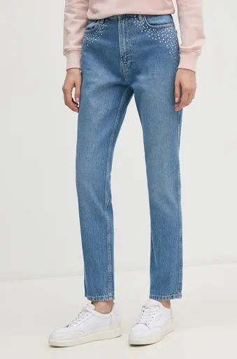 Džíny Pepe Jeans SLIM JEANS UHW SPARKLE