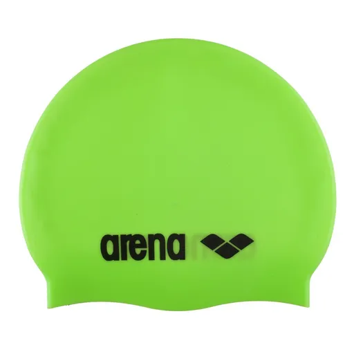 Plavecká čepice Arena Classic Silicone JR lime