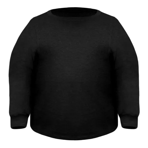 Miners Mate supersize Nadměrná mikina bez kapuce Unisex - Černá | 10XL