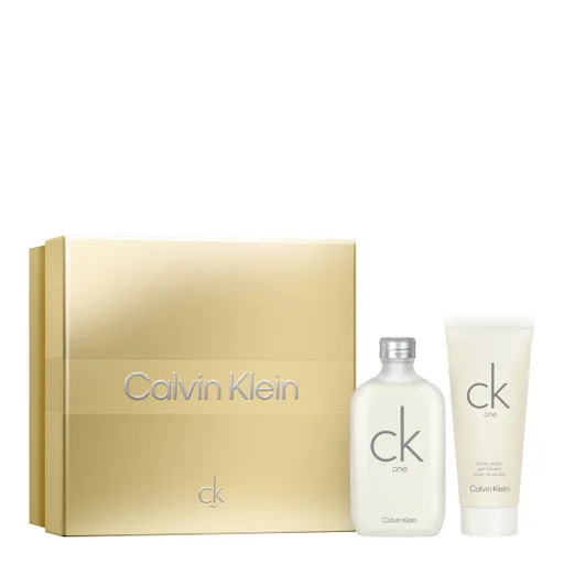 Calvin Klein One dárková sada (toaletní voda 100 ml + sprchový gel 100 ml)