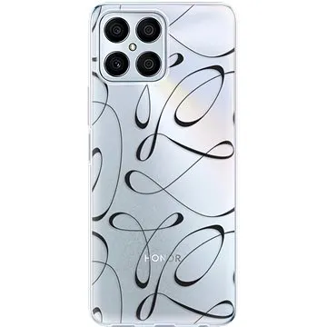 iSaprio Fancy pro black pro Honor X8 (fanbl-TPU3-HonX8)