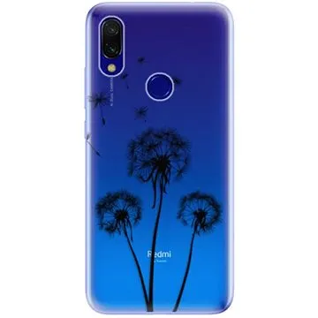 iSaprio Three Dandelions - black pro Xiaomi Redmi 7 (danbl-TPU-Rmi7)