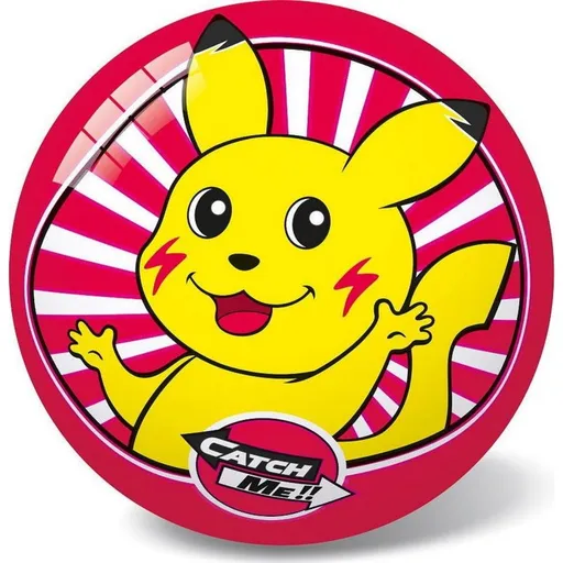 Míč Pokémon Catch me, 23 cm červený