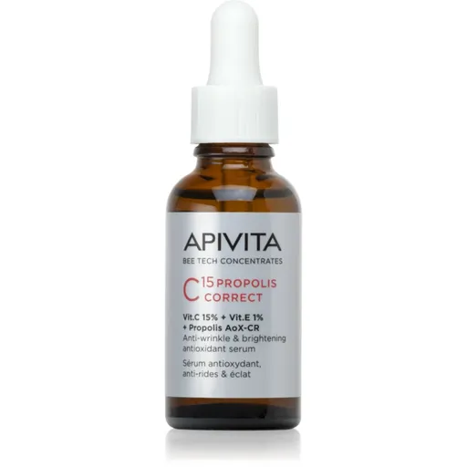 Apivita Bee Tech Concentrates C15 Propolis Correct Serum antioxidační zpevňující pleťové sérum 30 ml