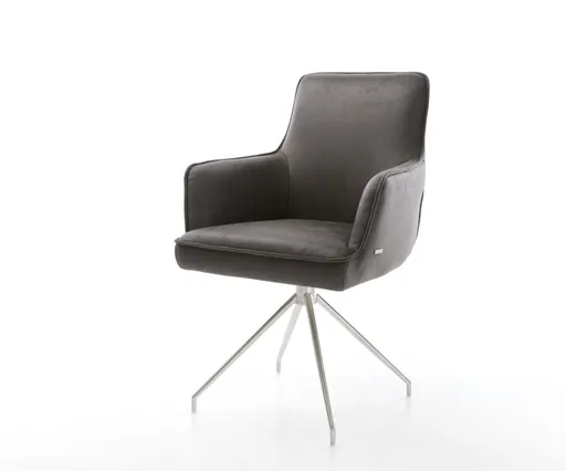 Otočná židle Heira-Flex s područkami křížová podnož zúžená