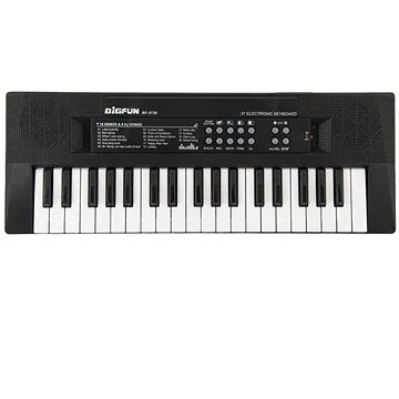 Teddies Piánko 37 kláves napájení na USB + mikrofon (8592190852801)
