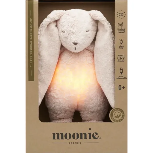 Moonie The Humming Friend 2.0 Organic Rose usínáček s melodií 1 ks