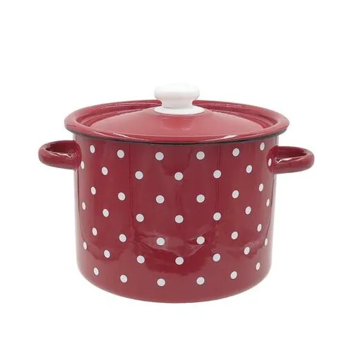 Toro Smaltovaný hrnec s poklicí Puntík 3 l, 3 l