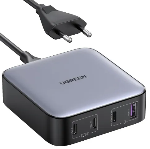 Ugreen Stolní rychlonabíječka 90928 USB-A+3*USB-C 100W