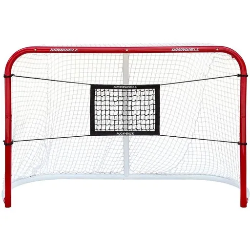 WINNWELL PUCK-BACK TARGET Hokejový terč, černá, velikost
