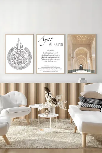 Dekorativní rámovaný obraz (3 kusy) Artsycllct5