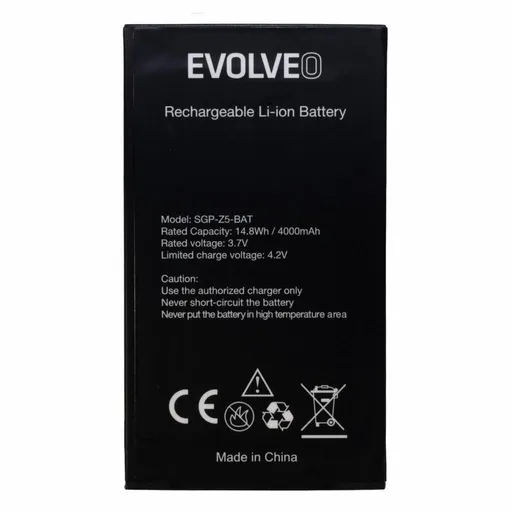 EVOLVEO originální baterie 4000 mAh pro StrongPhone Z5, Z6