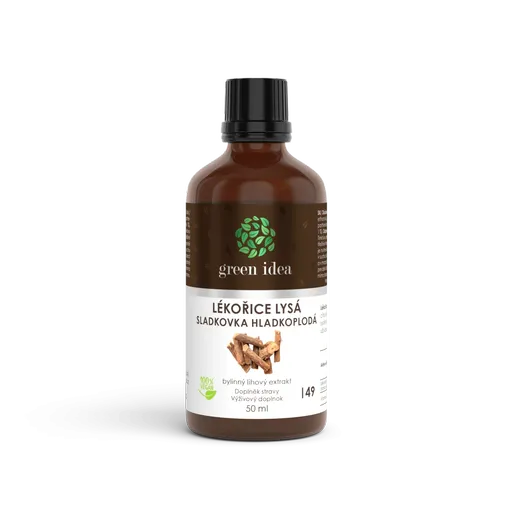 Lékořice tinktura - kapky 50 ml - Green idea