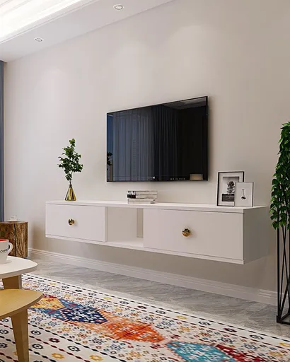 TV stolek Zuzu 150 - White