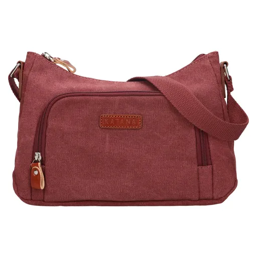 Dámská crosbody kabelka Katana Luiza - vínová